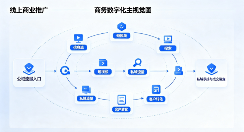 栾川县线上商业推广怎么做？全域流量闭环搭建与低成本转化实战指南